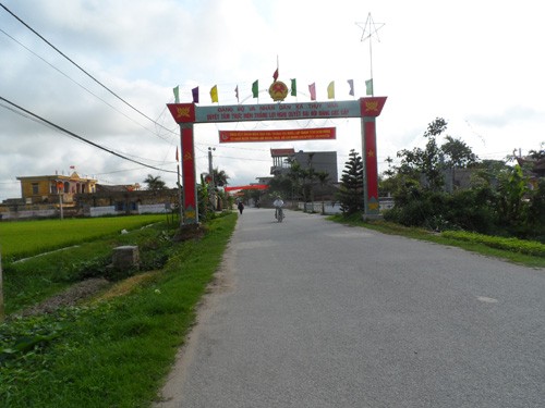 New rural development in Thuy Van commune, Thai Binh province - ảnh 1